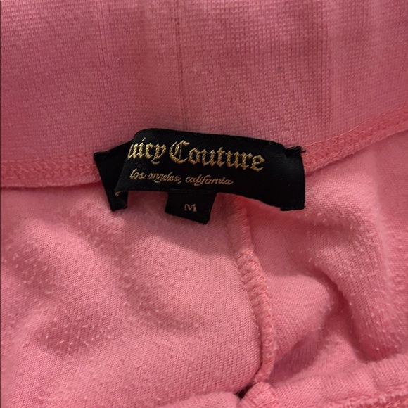 VINTAGE Velour Juicy Couture Pink Size M Pants - Picture 3 of 6